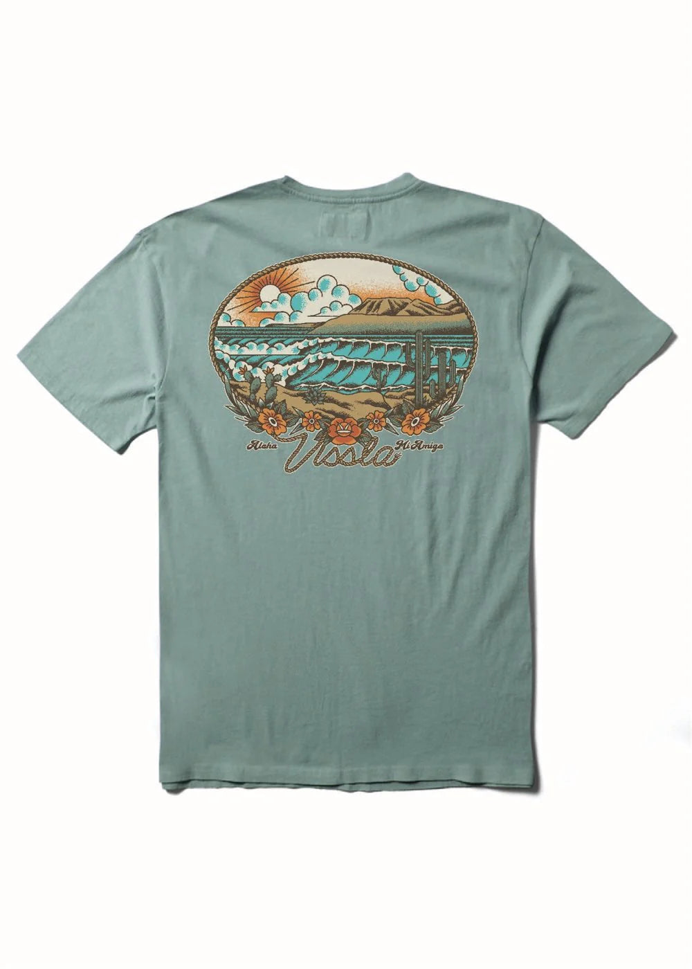 Baja West SS PKT Tee-SGN
