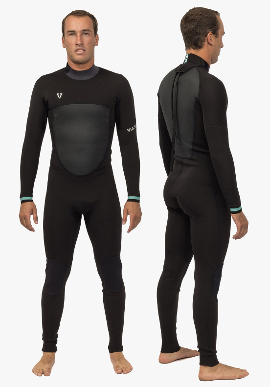 EASY SEAS 3-2 FULL BACK ZIP-BLK