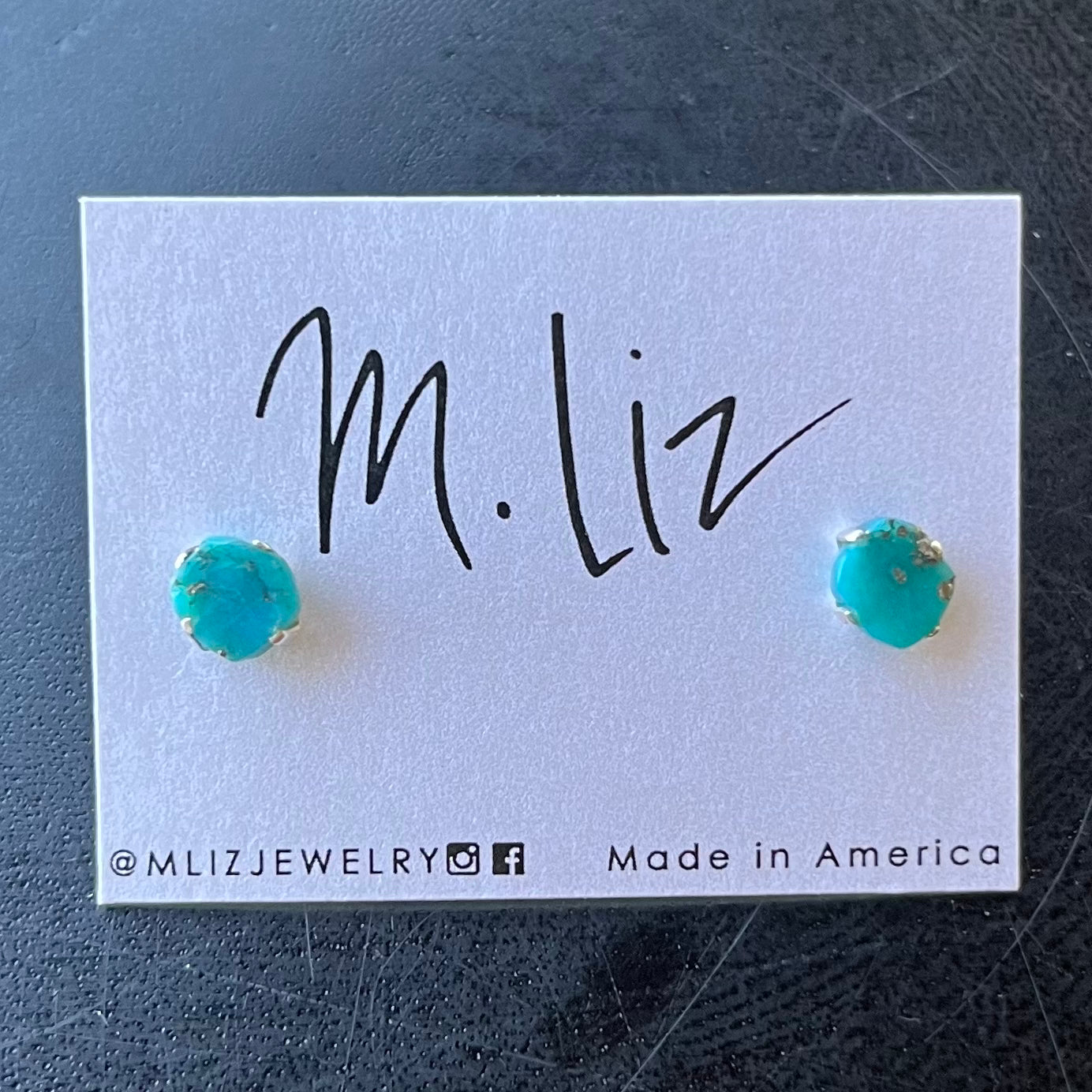 Small Turquoise Studs