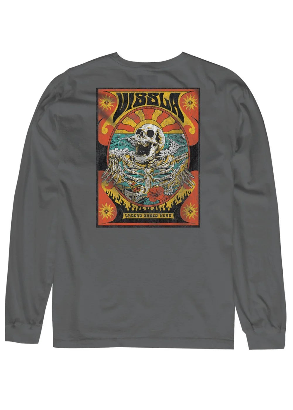 Undead Shred Head Boys LS Tee-PHA
