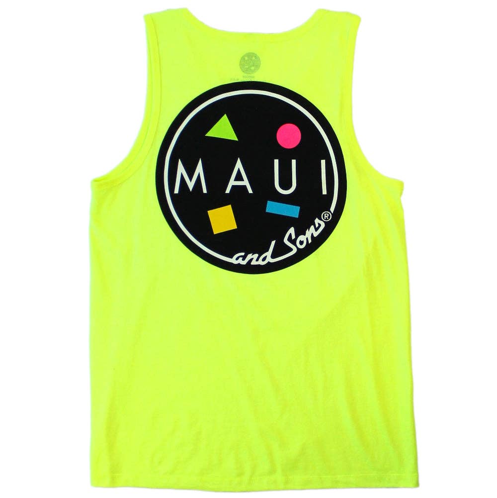 Classic Neon Color Cookie Logo Tank Top-Multi Colors