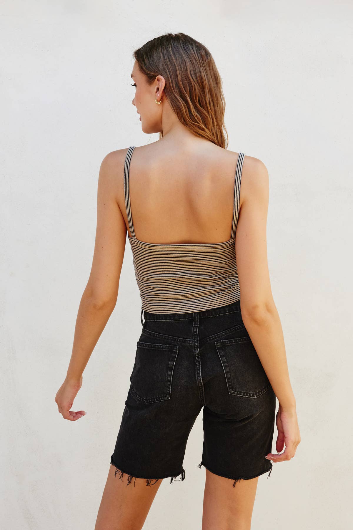 Button Closure Cami Top