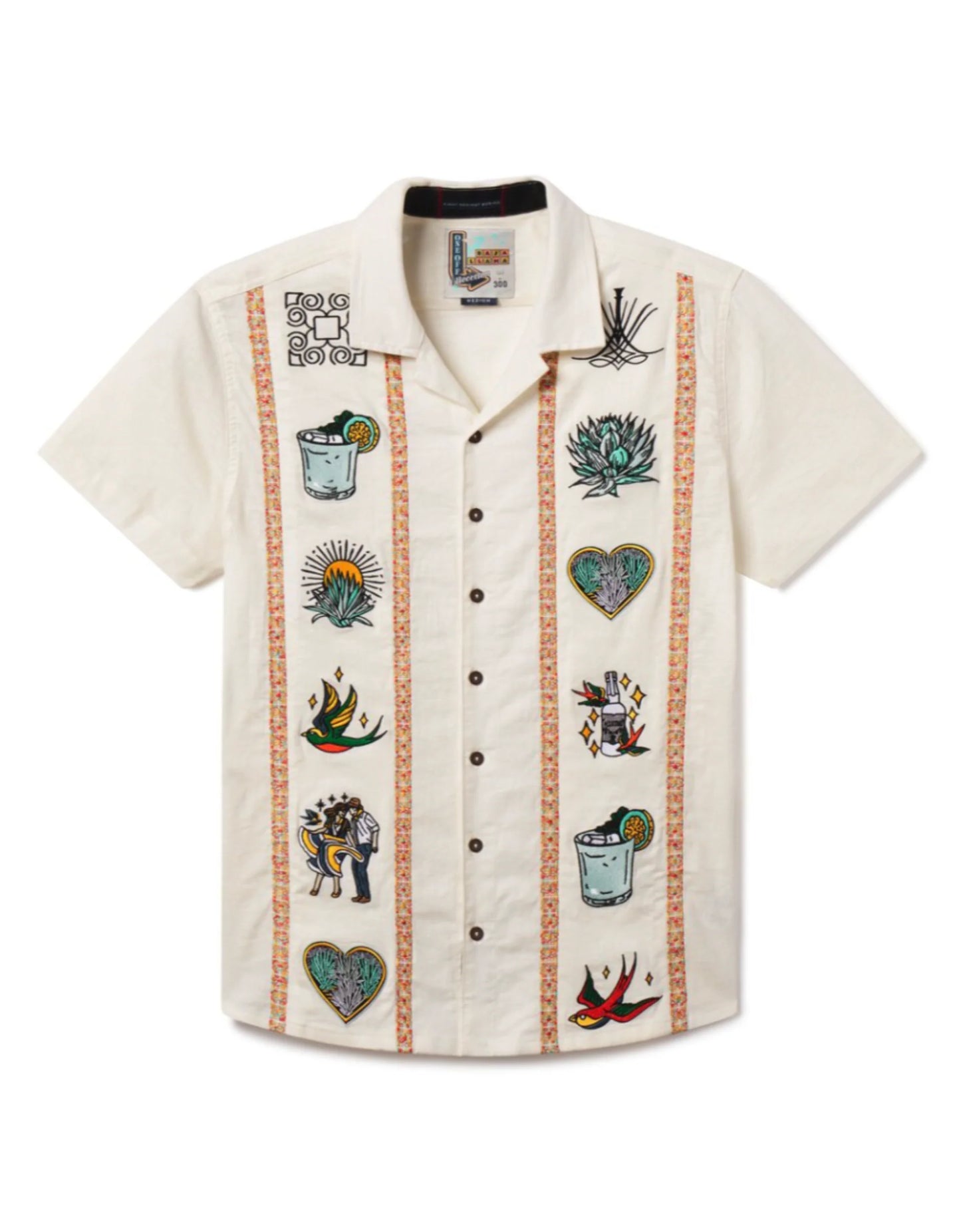 EL SATIVO TEQUILA - ONE OFF BUTTON UP