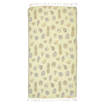 *Exclusive Tropicals Peshtemal Pure Cotton Beach Towel