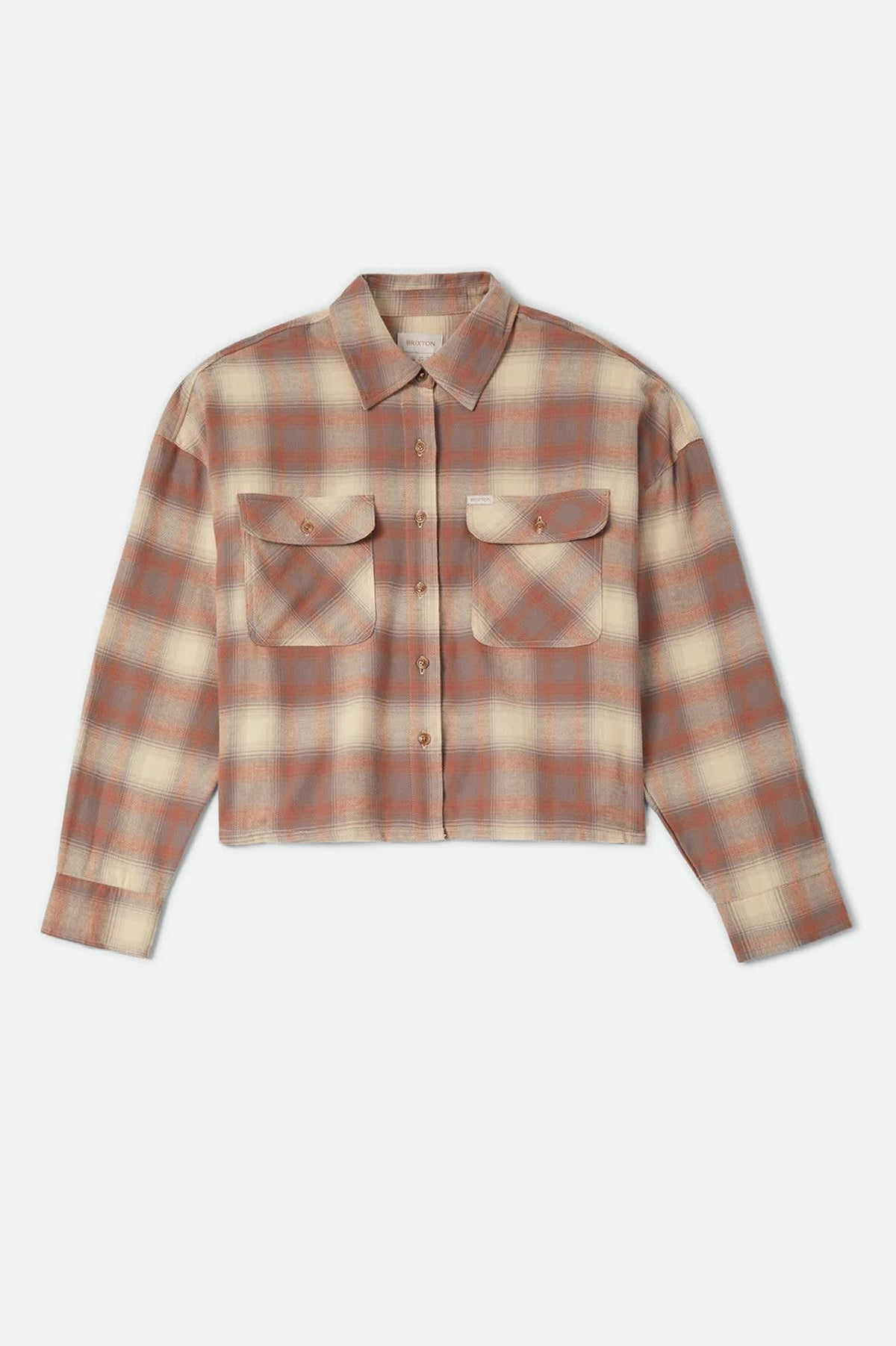 BOWERY CROP W L/S OVERSHIRT