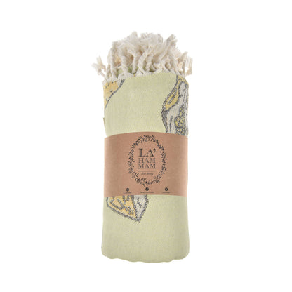 *Exclusive Tropicals Peshtemal Pure Cotton Beach Towel