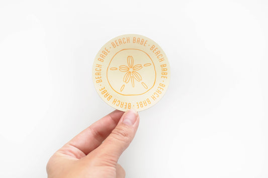 Beach Babe vinyl sticker
