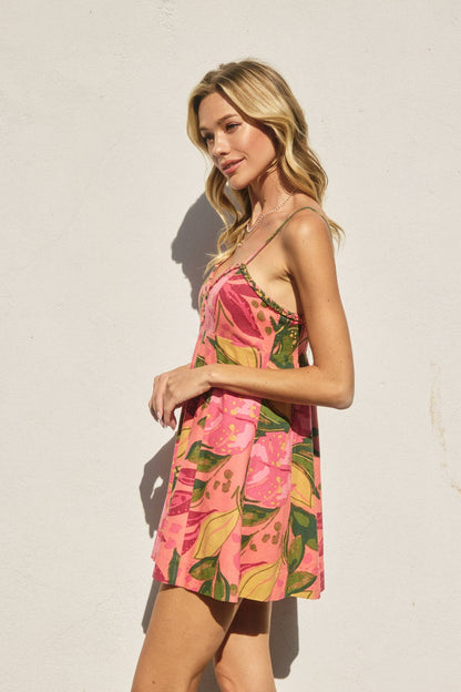 Just Like Paradise Braided Sweetheart Mini Dress (1)