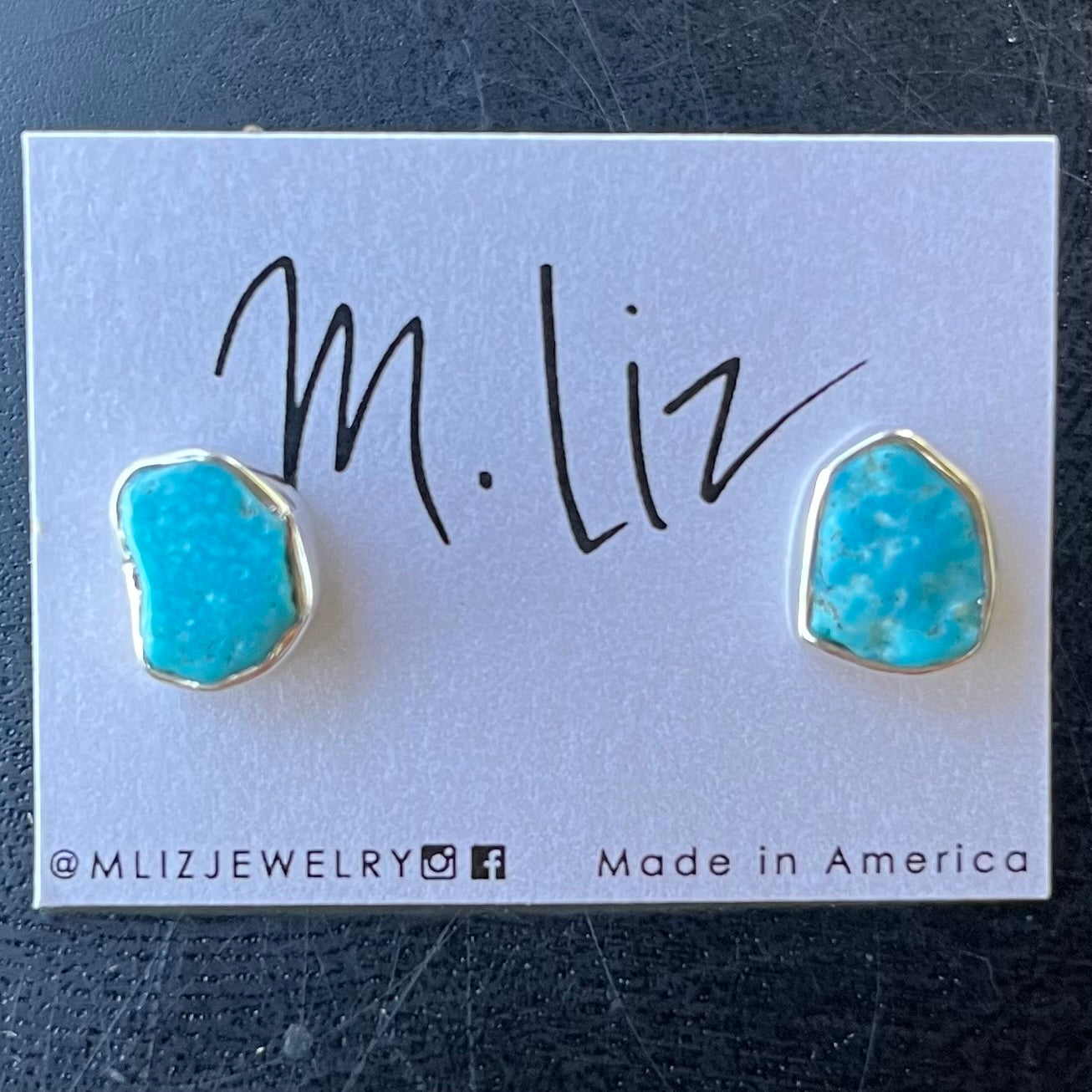 Large Turquoise Studs