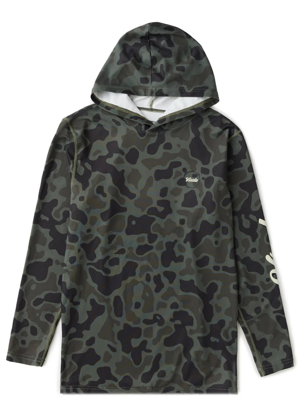 YOUTH PRO COMP HOODED LS SUN SHIRT-CAM