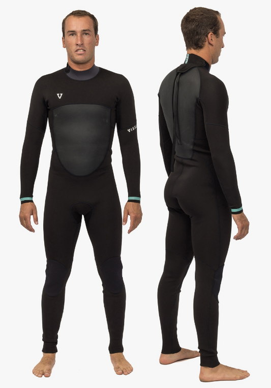 EASY SEAS 3-2 FULL BACK ZIP-BLK