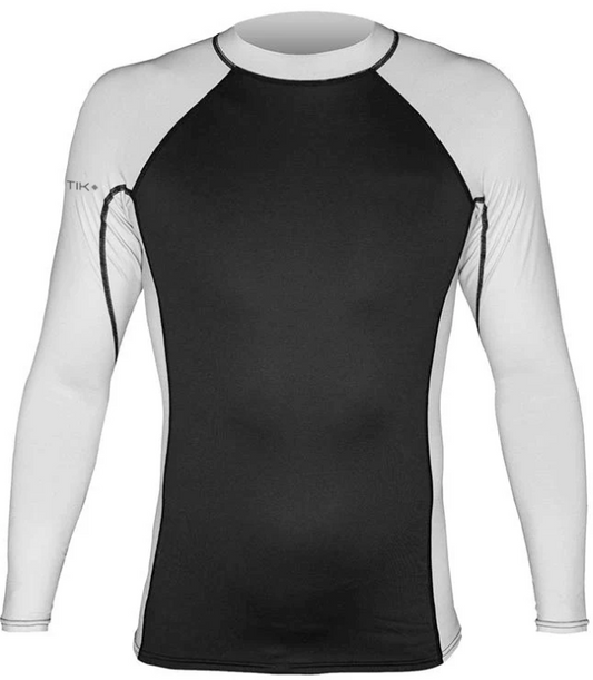 MENS - AMP RASHGUARD - BLACK / ALLOY