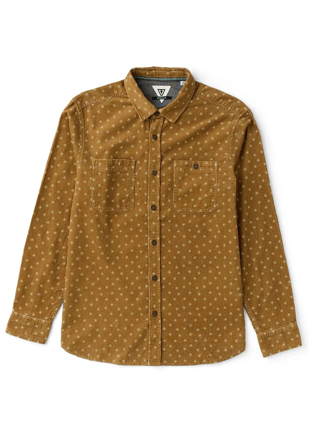 Rails Cord Printed Eco LS Shirt-BRZ