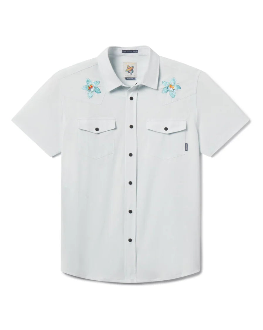 FLORAL PROJECT SNAP FRONT BUTTON UP
