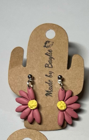 Flower Post Earrings