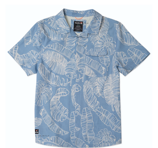 Neptune UPF50+ Boardshirt - Rainforest Chambray