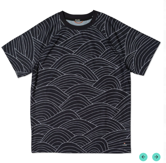 OLEU SUNSPORT™ UV TEE SHIRT - STORM CARBON