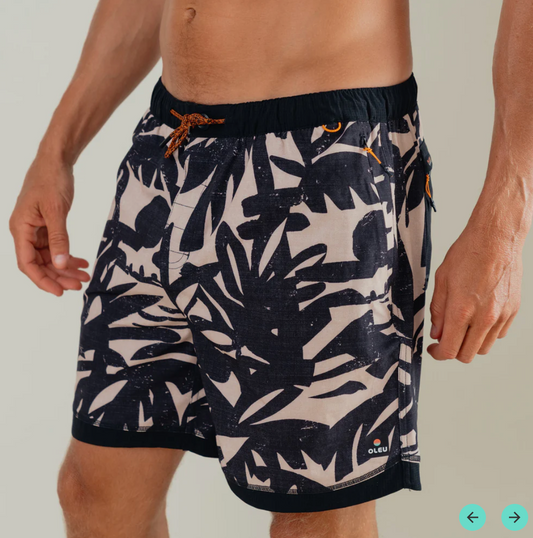 OLEU ALL-SHORT™ 6" INSEAM I 16.5" OUTSEAM - CARVINGS in SANDSTONE