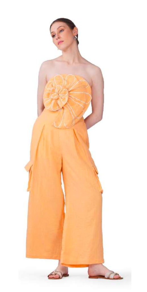 PEACH DUNE CARGO PANTS