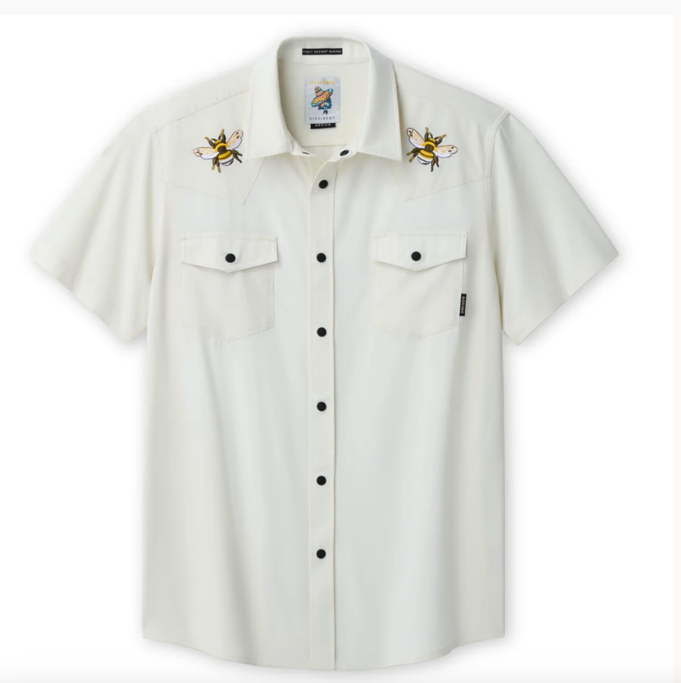 Bee A Legend - dissident Western Front Snap Button Up