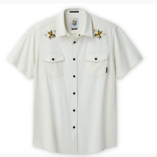 Bee A Legend - dissident Western Front Snap Button Up