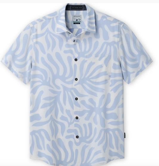 Purple Leafs- Vagabond Button Up