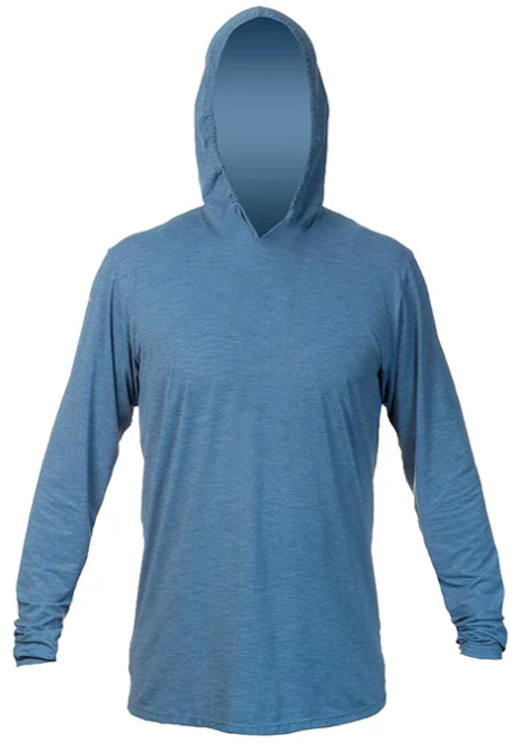 YOUTH - LOW PRO TECH HOODY - BAHAMA HEATHERED