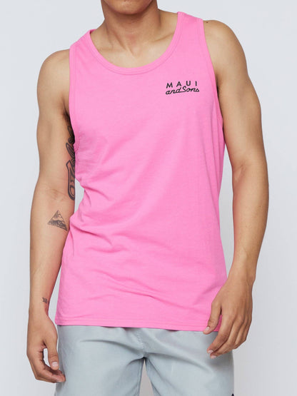 Classic Neon Color Cookie Logo Tank Top-Multi Colors