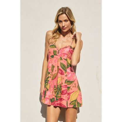 Just Like Paradise Braided Sweetheart Mini Dress (1)