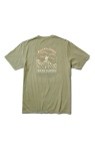 NEVER HIGH ENOUGH GREEN GRAPHIC TEE