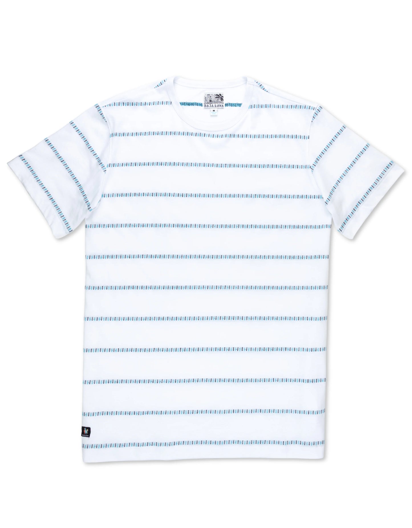 IVORY MORRIS CODE - ONASSIS JACQUARD TEE