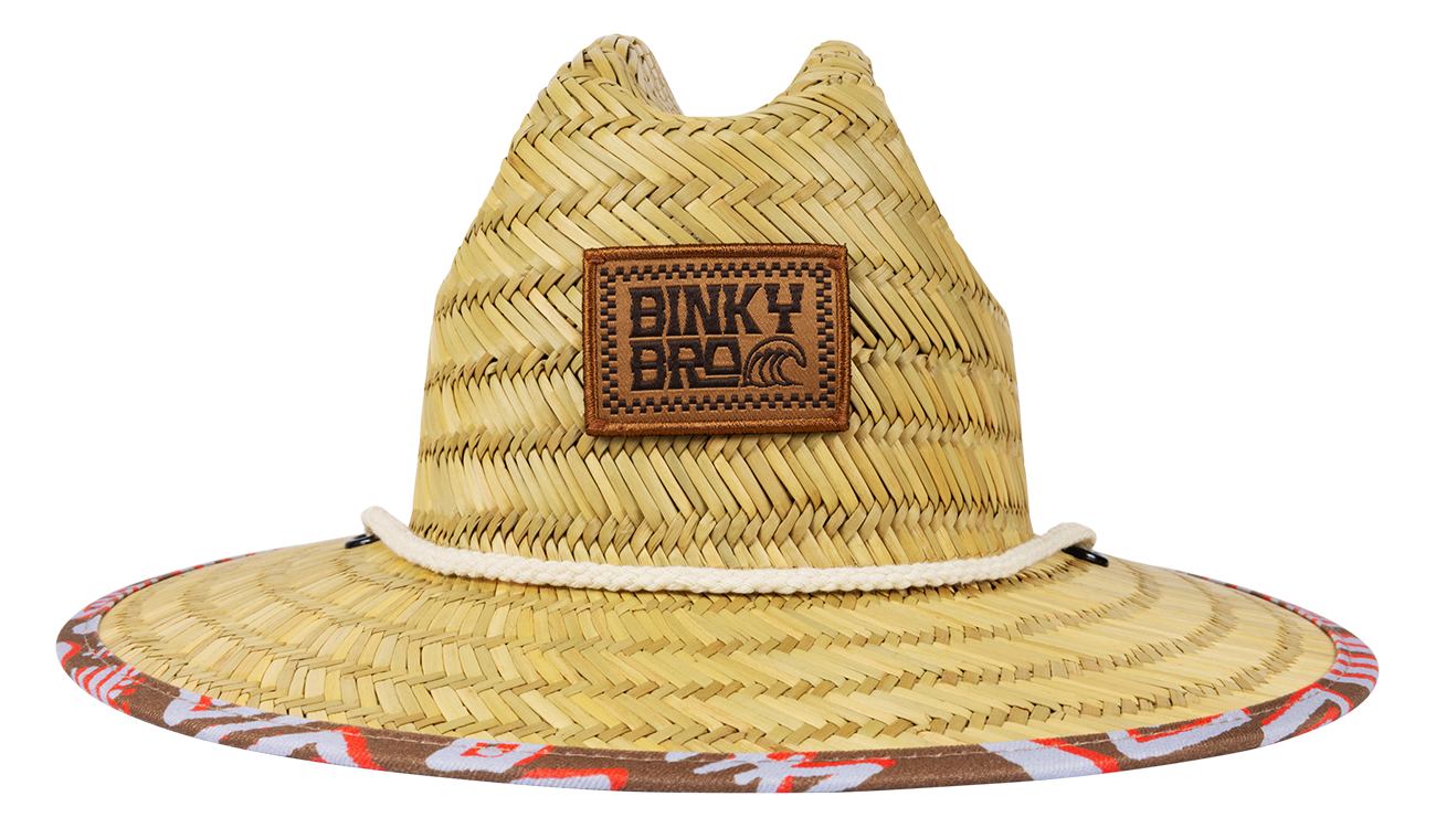 Kids Straw Sun Hat Barney Patrol - Zonked
